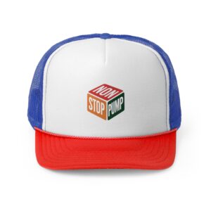 Non Stop Pump Trucker Cap - Adjustable Mesh Cap for Active Lifestyle